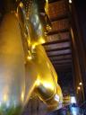 Der liegende Buddha. 43m lang.